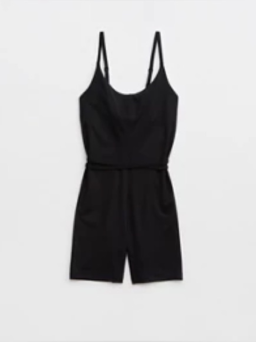 Aerie OFFLINE Real Me XTRA Strappy Romper Black XXL NWOT Discontinued
